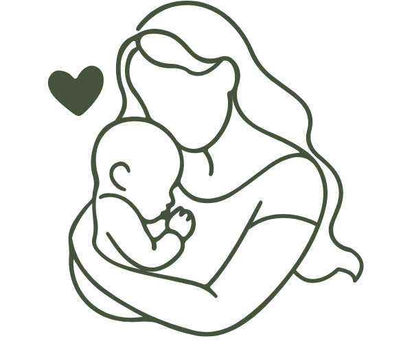 madre y bebé